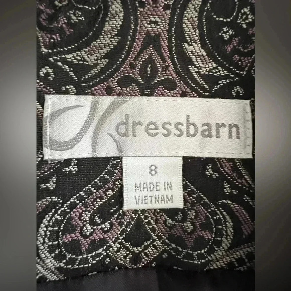 dressbarn | women’s brocade blazer/jacket. Size: 8. - Picture 5 of 16